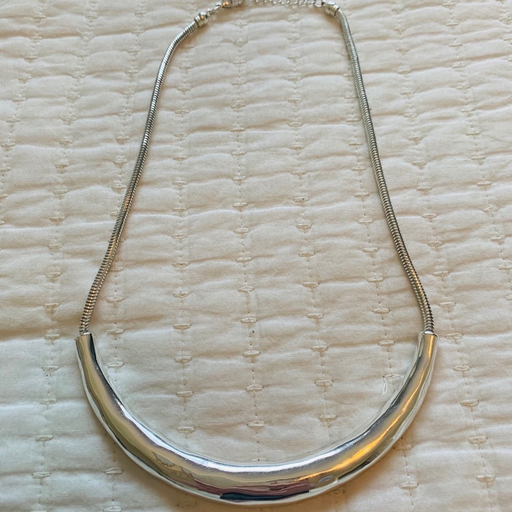 Chloe + Isabel Silver Cuff Necklace